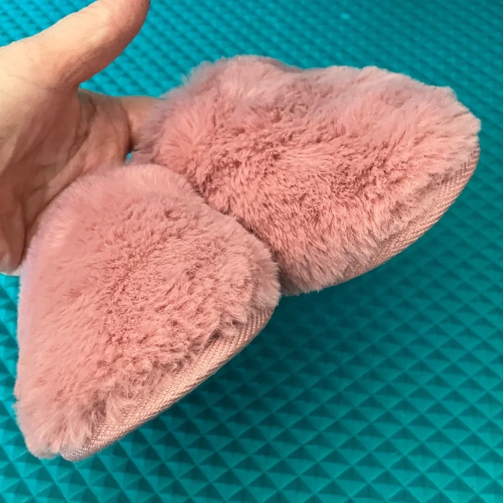 NEW - CAT & JACK Toddler Nova Puff Scuff Slippers | L 9-10
